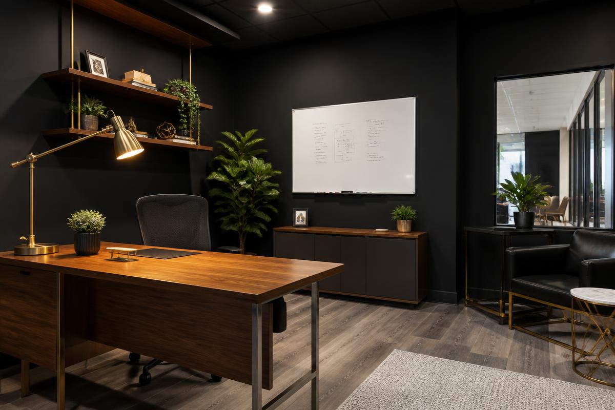 Focus Room design concept at Entrepreneur Studio