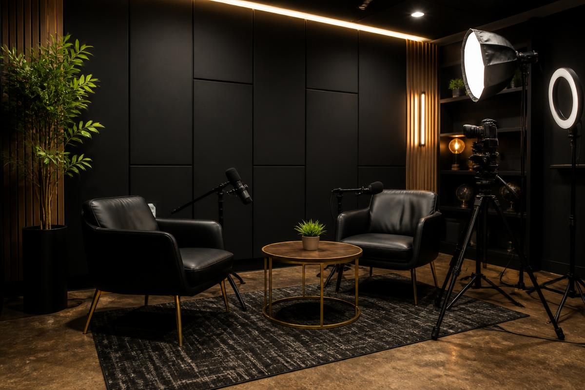 Media Room at Entrepreneur Studio